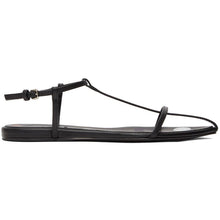 Jil Sander Black Polka Dot Pointy Toe Flat Sandals - Jil Sander Noir Polka Dot Pointy Toe Sandales plates - JIM 샌더 블랙 폴카 도트 뾰족한 발가락 플랫 샌들
