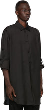 Jil Sander Black Silk Friday PM Shirt