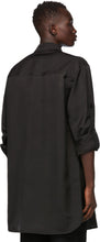 Jil Sander Black Silk Friday PM Shirt