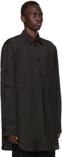 Jil Sander Black Silk Friday PM Shirt