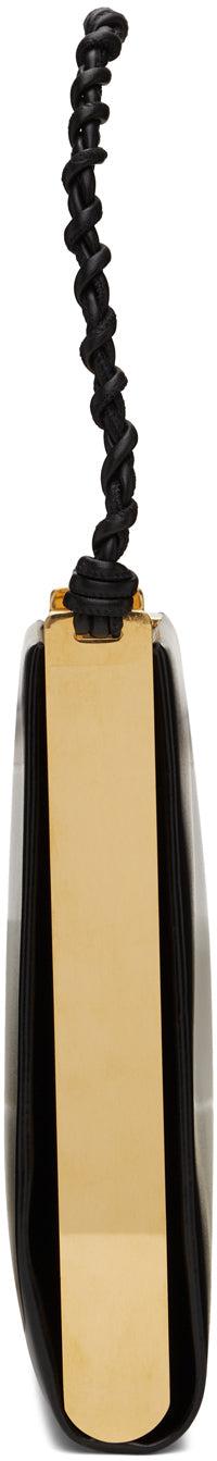 Bottega Veneta Yellow Small V Clasp Bag – BlackSkinny