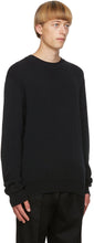 Jil Sander Black Wool Sweater