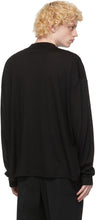 Jil Sander Black Wool Sweater