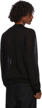 Jil Sander Black Wool Sweater