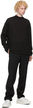 Jil Sander Black Wool Sweater