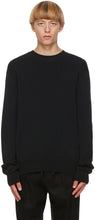 Jil Sander Black Wool Sweater - Jil Sander Pull en laine noire - JIL 샌더 검은 양모 스웨터