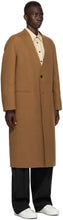 Jil Sander Brown Cashmere Coat