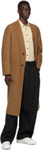 Jil Sander Brown Cashmere Coat