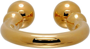 Jil Sander Gold Sphere Ring
