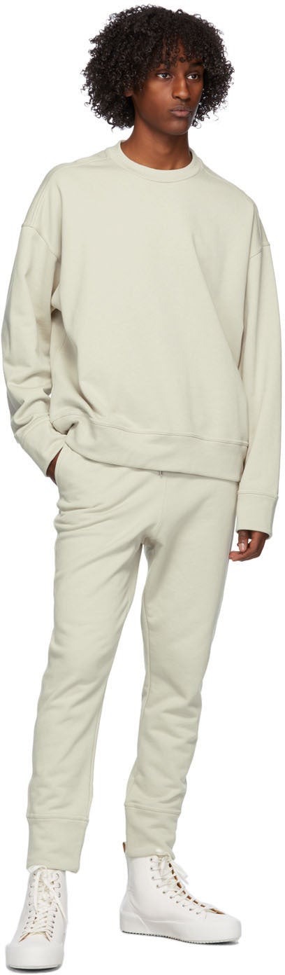 Jil Sander Green French Terry Lounge Pants