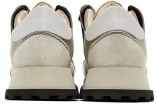 Jil Sander Grey Lace-Up Boots