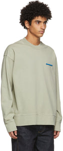 Jil Sander Khaki Pin Sweatshirt