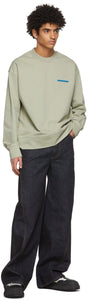 Jil Sander Khaki Pin Sweatshirt