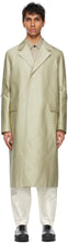 Jil Sander Khaki Tailored Coat - Jil Sander Kaki sur mesure - 길 Sander Khaki 맞춤형 코트