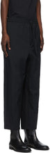 Jil Sander Navy Serge Cropped Trousers