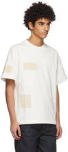 Jil Sander Off-White Crochet Patch T-Shirt