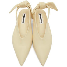 Jil Sander Off-White Knot Ballerina Flats