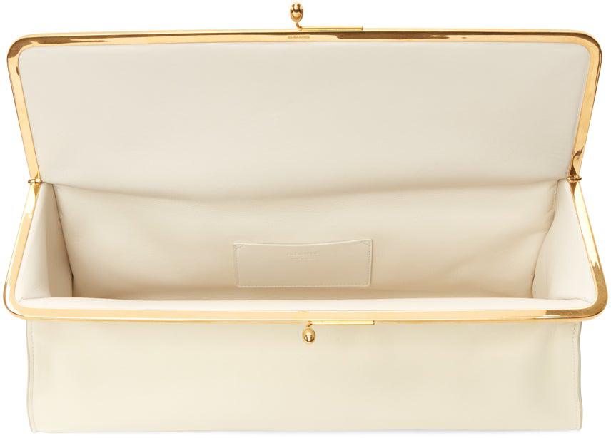 Jil Sander Off-White Medium Goji Prysm Bag