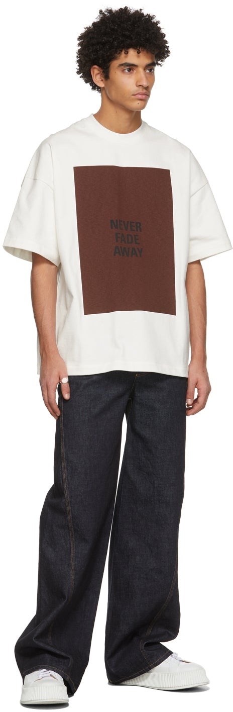 Jil Sander Off-White 'Never Fade Away' T-Shirt – BlackSkinny