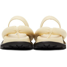 Jil Sander Off-White Oversize Strap Sandals