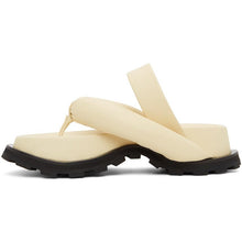 Jil Sander Off-White Oversize Strap Sandals