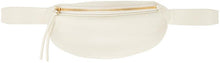 Jil Sander Off-White Small Belt Bag - Jil Sander Sac de ceinture blanc cassé blanc - 길 샌더 오프 화이트 작은 벨트 백
