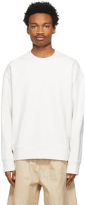 Jil Sander Off-White 'The Sun Always Rises' Sweatshirt - Jil Sander Off-White 'Le Soleil se lève toujours' Sweat-shirt - JIL Sander Off-White '태양은 항상 땀을 흘리며 운동복