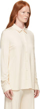 Jil Sander Off-White Viscose Buttoned Shirt