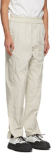 Jil Sander Taupe Gabardine Trousers