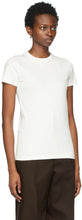 Jil Sander Three-Pack Off-White Logo Patch T-Shirt