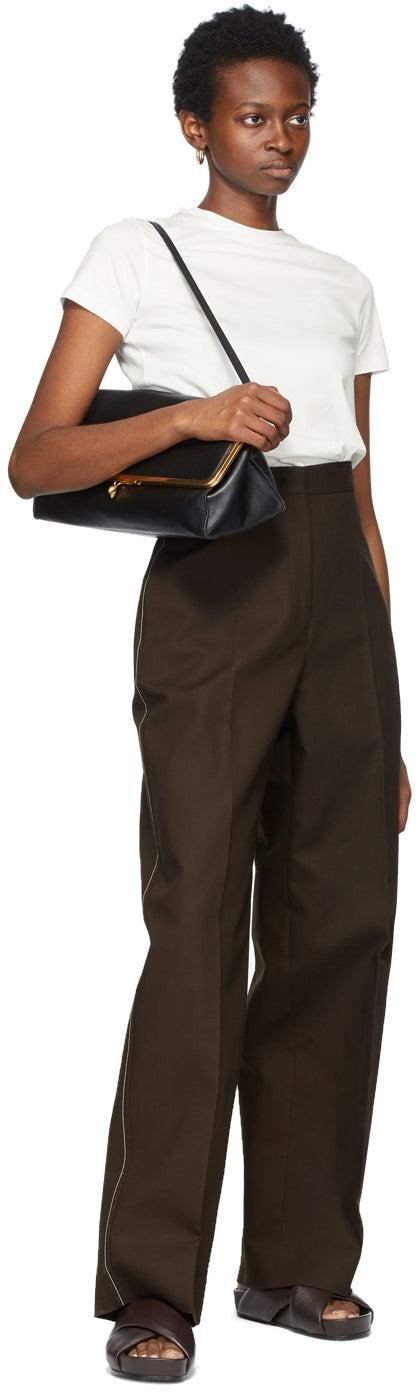 Jil Sander Three-Pack Off-White Logo Patch T-Shirt