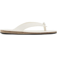 Jil Sander White Leather Sandals - Sandales en cuir blanc Jil Sander - 길 샌더 화이트 가죽 샌들