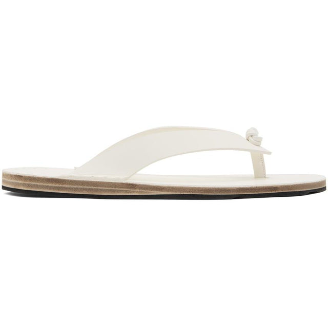 Jil Sander White Leather Sandals - Sandales en cuir blanc Jil Sander - 길 샌더 화이트 가죽 샌들