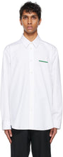 Jil Sander White Poplin Pin Shirt - Jil Sander Blanche Poupée en popeline blanche - 길 샌 더 화이트 포플린 핀 셔츠