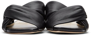 Jimmy Choo Black Narisa Flat Sandals