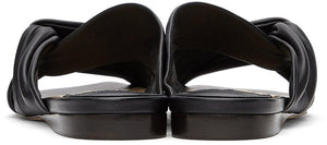 Jimmy Choo Black Narisa Flat Sandals