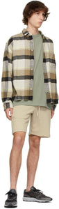 John Elliott Beige Crimson Shorts
