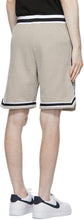 John Elliott Beige Fur Terry Game Shorts