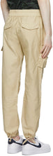 John Elliott Beige Sateen Cargo Pants