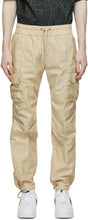 John Elliott Beige Sateen Cargo Pants - Pantalon de cargaison John Elliott Beige Beige - John Elliott Beige Sateen Cargo Pants.