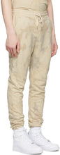 John Elliott Beige Tie-Dye Lounge Pants