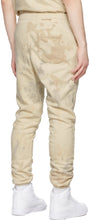 John Elliott Beige Tie-Dye Lounge Pants
