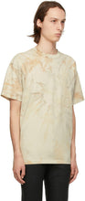 John Elliott Beige Tie-Dye University T-Shirt