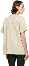 John Elliott Beige Tie-Dye University T-Shirt