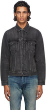 John Elliott Black Denim Thumper Type III Jacket - John Elliott Noir Denim Thumper Jacket de type III - John Elliott Black Denim Thumper Type III Jacket.