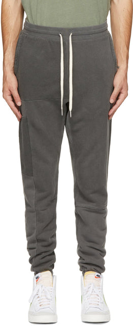 John Elliott Black Reconstructed LA Lounge Pants - John Elliott noir reconstruit le pantalon La Lounge - John Elliott Black은 La Lounge Pants를 재구성했습니다