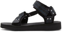 John Elliott Black Suicoke Edition Kipa-Cab Sandals