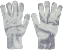 John Elliott Blue Cashmere Tie-Dye Gloves - John Elliott Blue Cashmere Gants de colorant Cachemire - John Elliott Blue Cashmere Tie-Dye Gloves