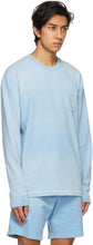 John Elliott Blue Exposure University Long Sleeve T-Shirt