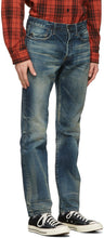 John Elliott Blue 'The Daze 2' Jeans